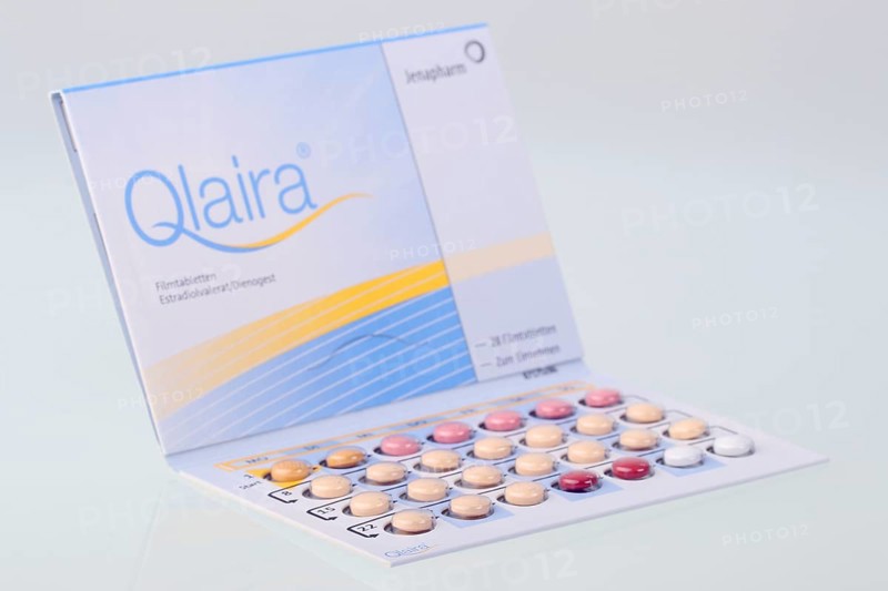 Contraceptive pill Qlaira of the company Jenapharm