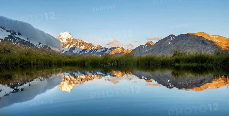 Mount Cook at sunset