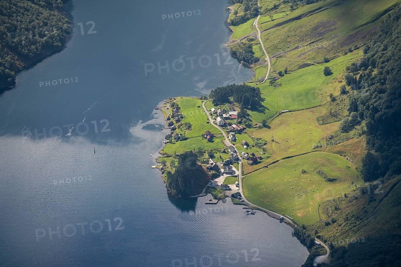 Top view of the village