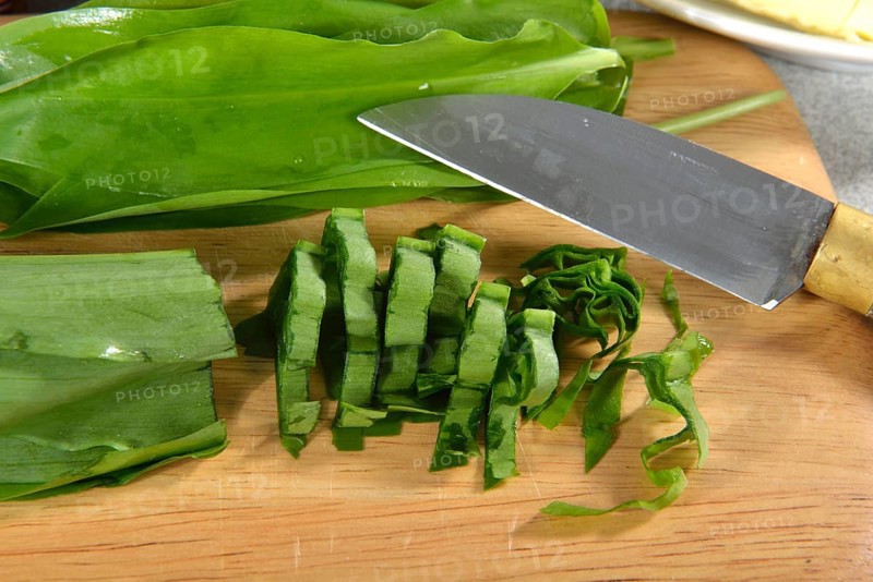 Production wild garlic butter