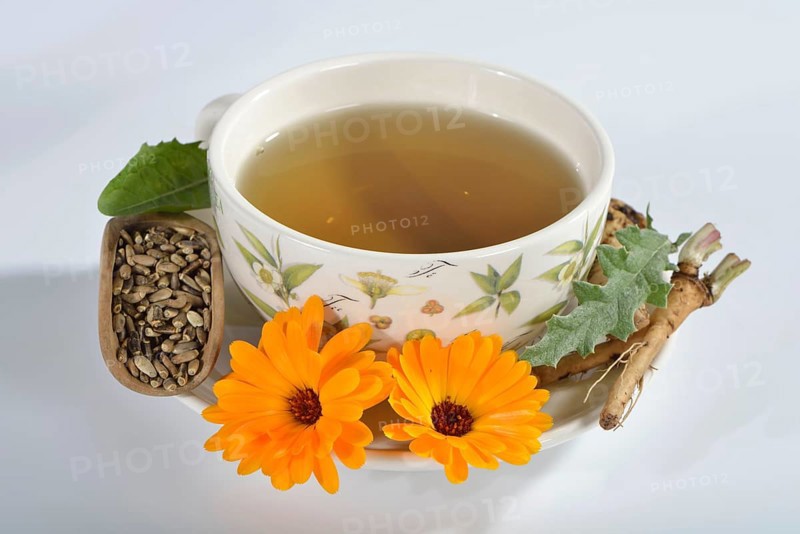 Cholesterol regulating tea