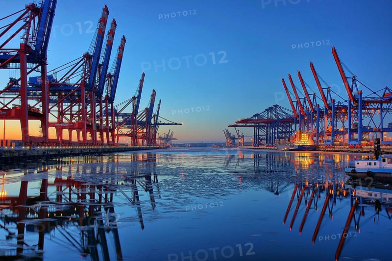 Container terminals Hamburg-Waltershof