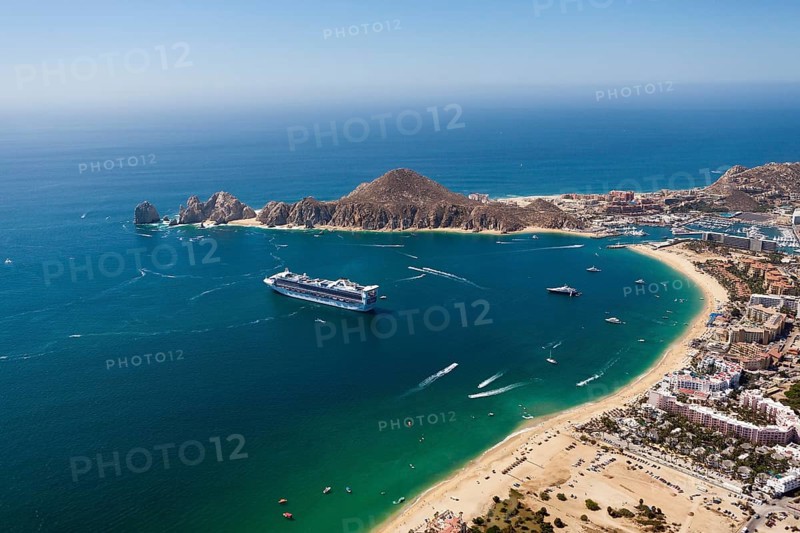 Cruise ship off Cabo San Lucas