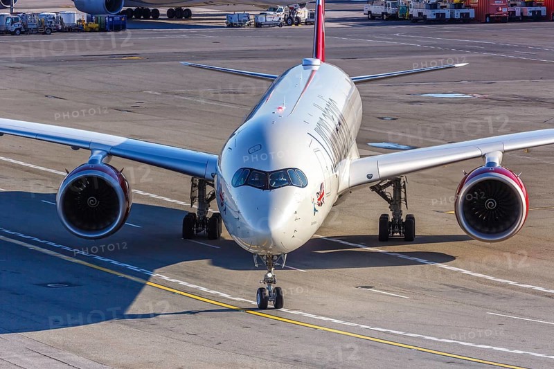 An Airbus A350-1000 aircraft of Virgin Atlantic Airways with registration G-VPRD at New York John F Kennedy