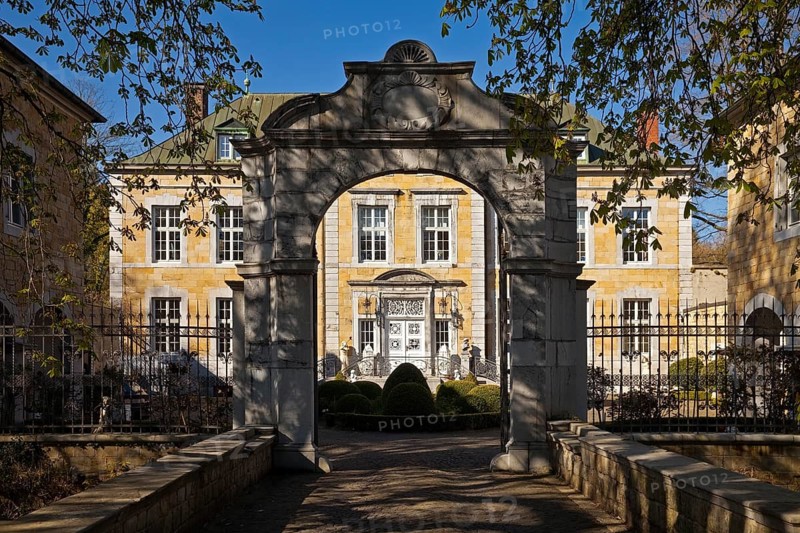Kupferhof Rosental with bridge gate and manor house