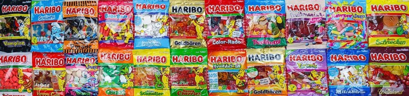 Haribo gummy bears gummy bears different varieties wallpaper