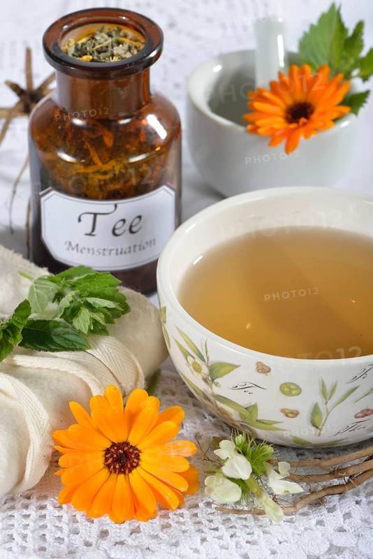 Menstrual cramps tea