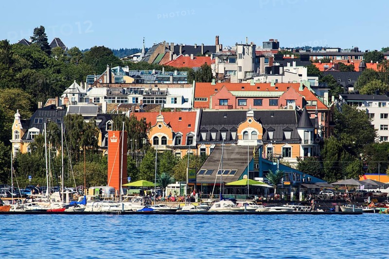 Yachts in port of Oslo