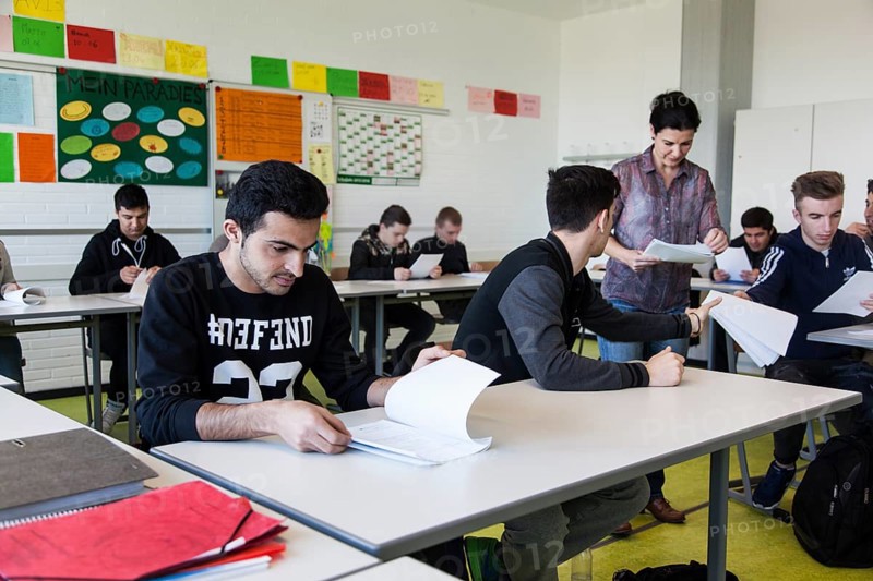 Teaching a refugee class or AVI