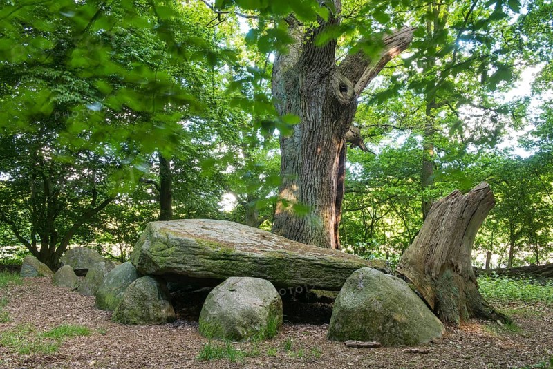 Large stone grave
