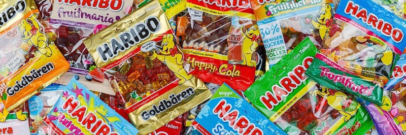 Haribo gummy bears gummy bears different varieties wallpaper