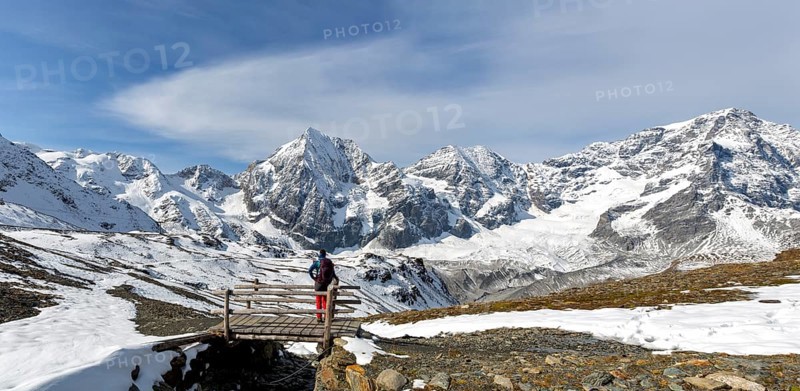 Ortler group with Koenigspitze