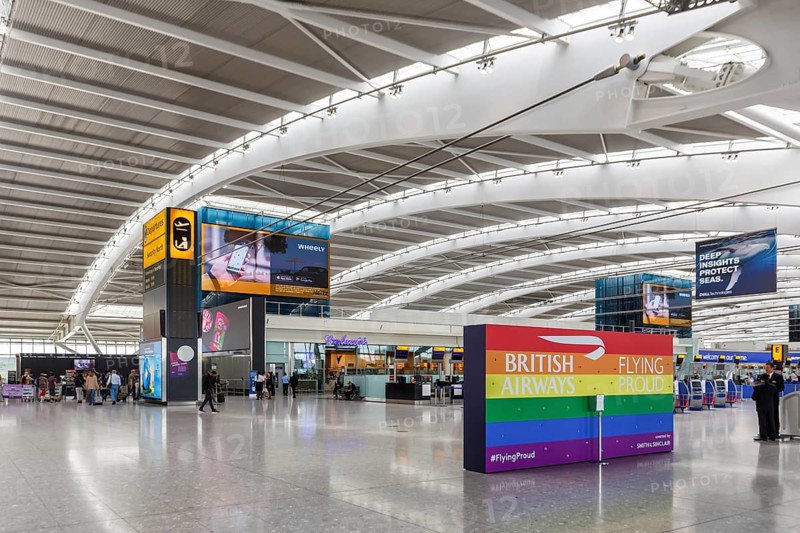 British Airways Terminal 5 at London Heathrow Airport