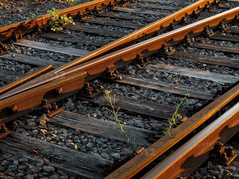 Old railway tracks