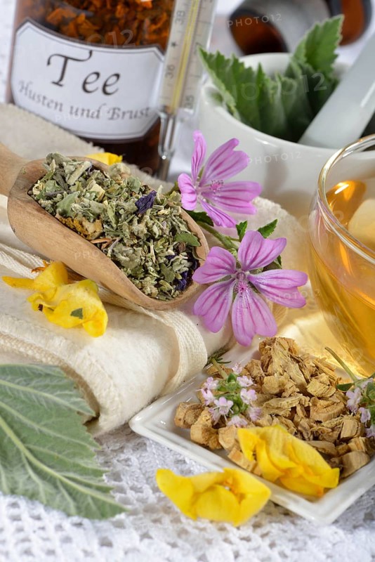 Cough-breast tea