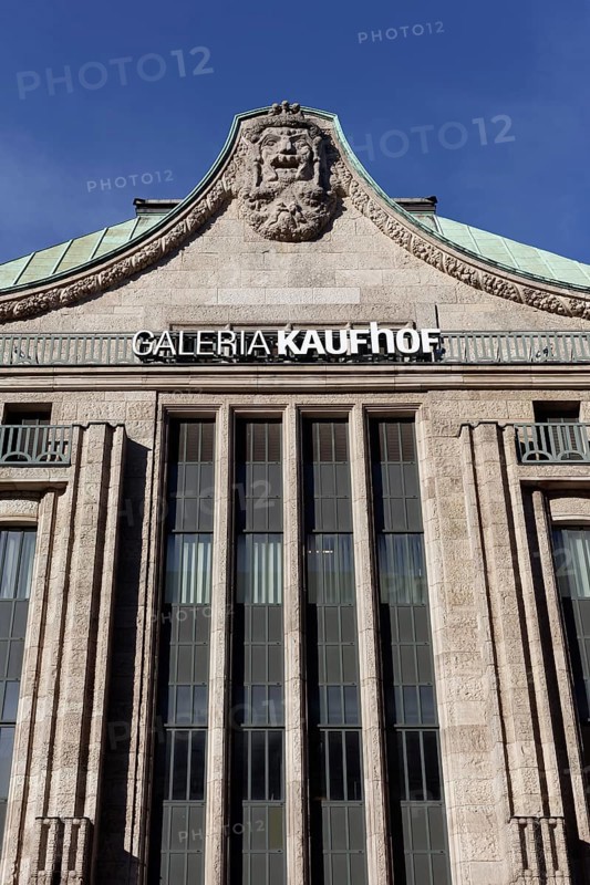 Historic department store facade