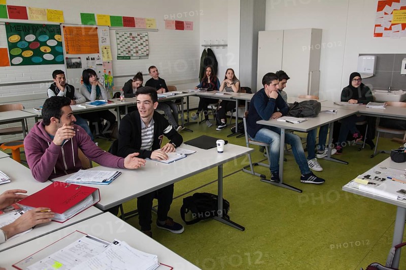 Refugee class in the Training Preparation International