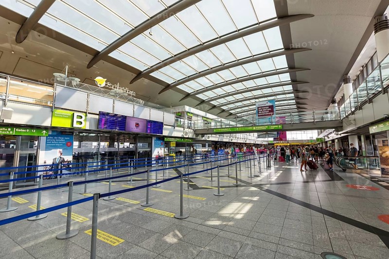 Terminal of Dortmund Airport