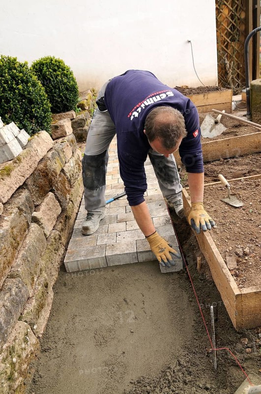 Pave a garden path