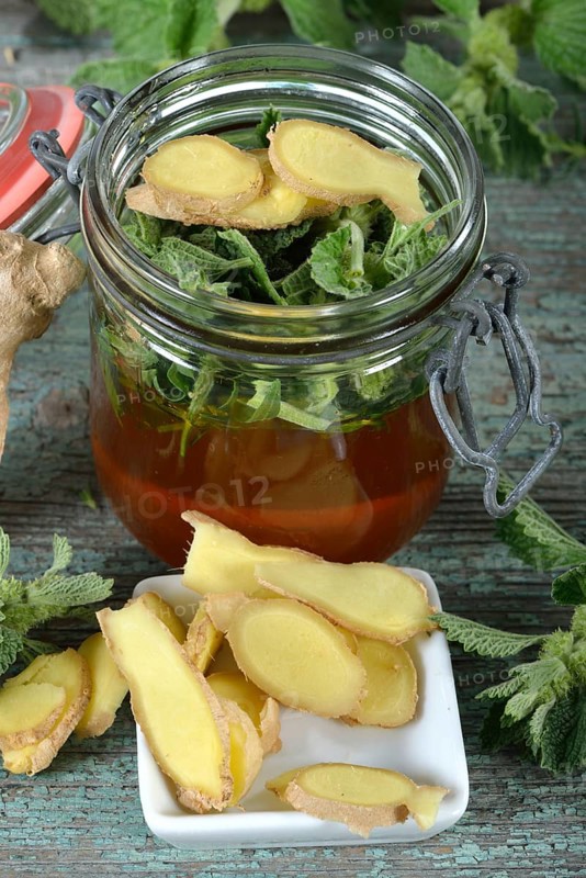 Andorn honey with ginger