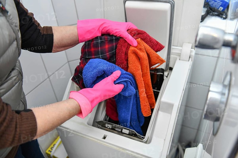 Put away the washing machine