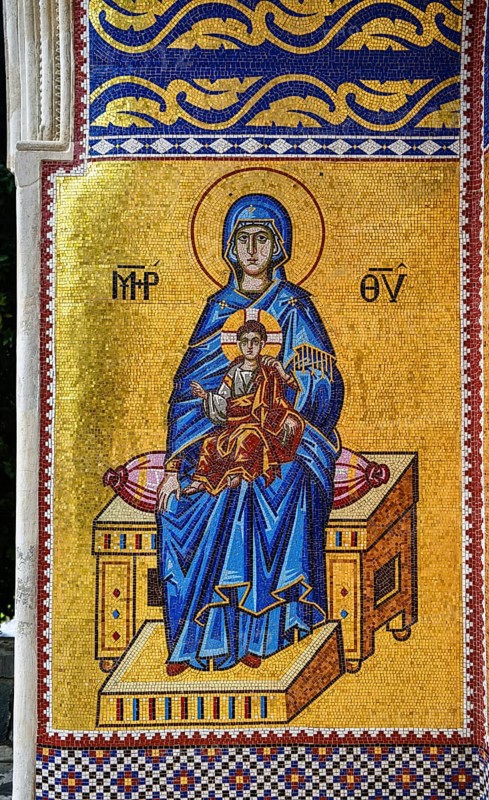 Mary mosaic