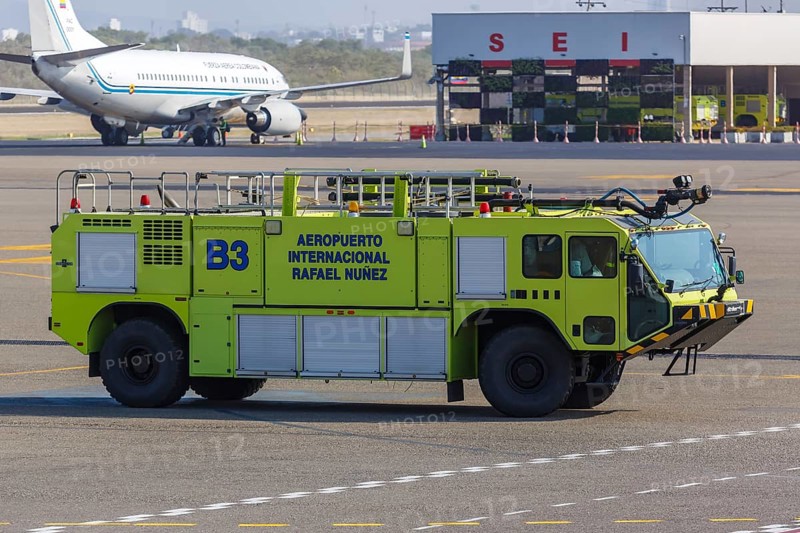 Fire Truck Cartagena Airport