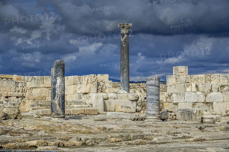 Roman forum with nymphaeum