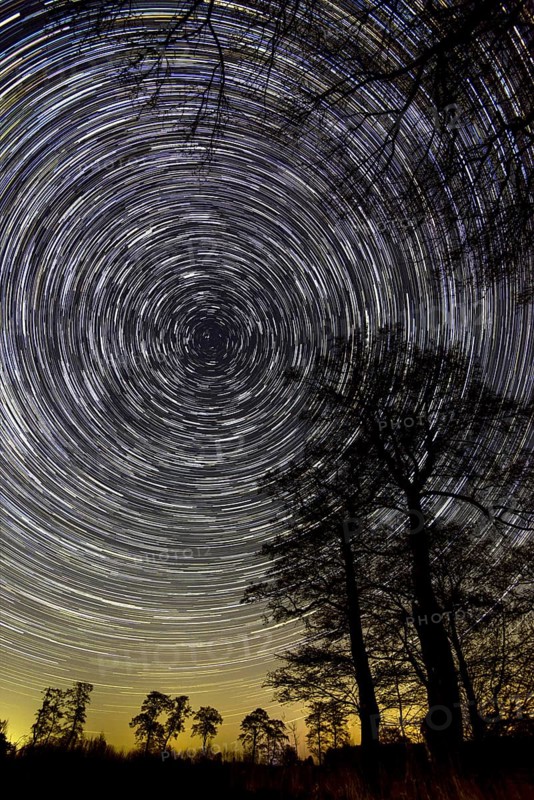 Star trails