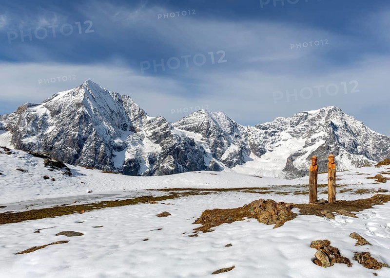 Ortler group with Koenigspitze
