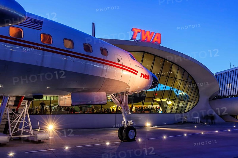 A Lockheed L1649A Starliner aircraft of TWA Trans World Airlines with registration N8083H at New York John F Kennedy