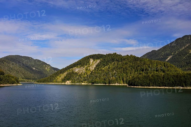 Sylvenstein reservoir