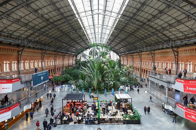 Madrid Atocha Renfe Estacion train station