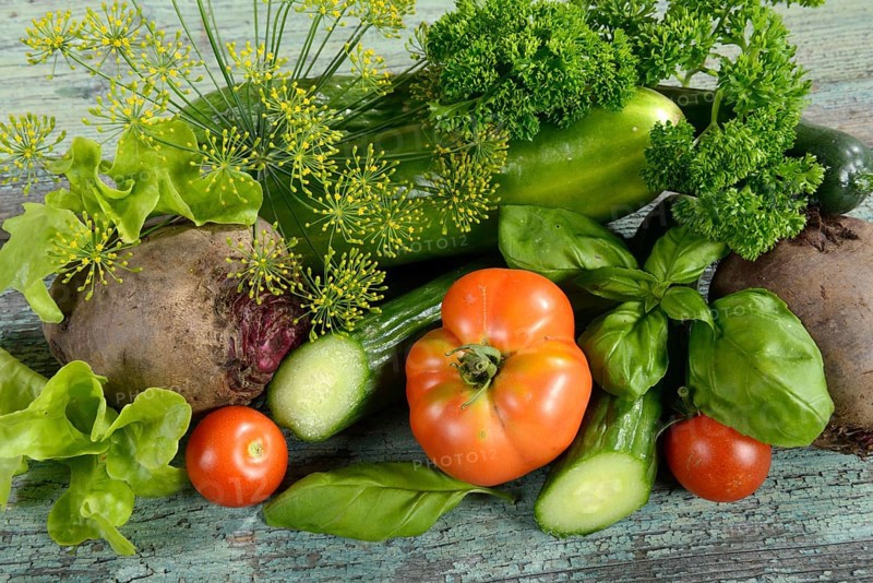 Various vegetables