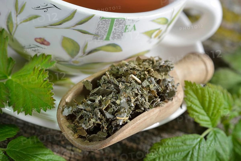 Raspberry and blackberry leaf tea