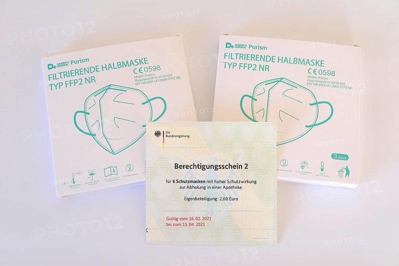 2 packs FFP2 masks
