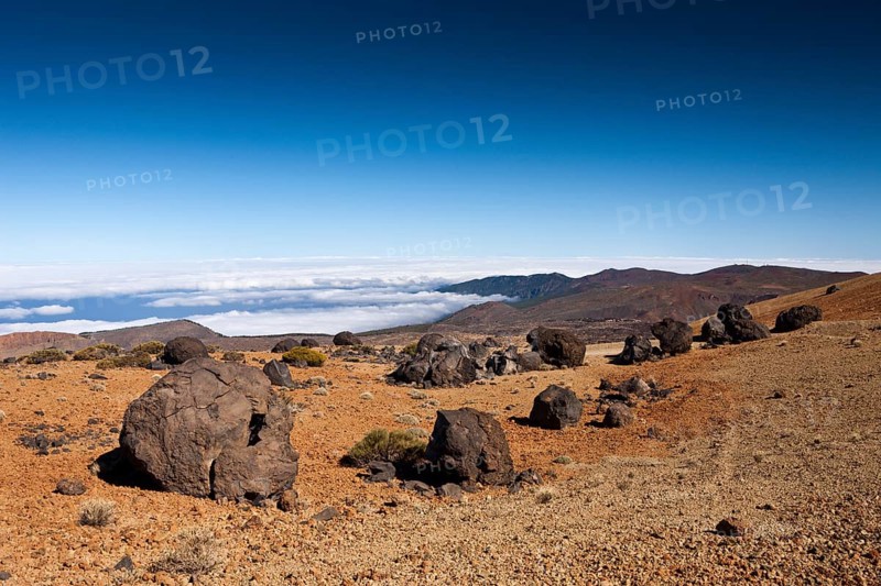 Teide eggs or lava balls in Teide National Park