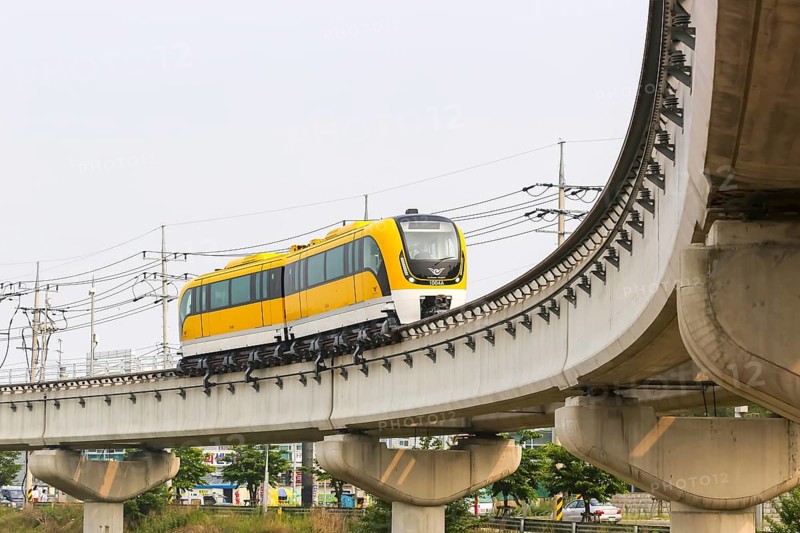 A Maglev train at Seoul Incheon Airport
