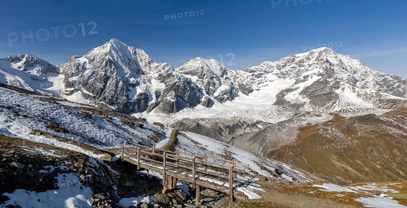 Ortler group with Koenigspitze