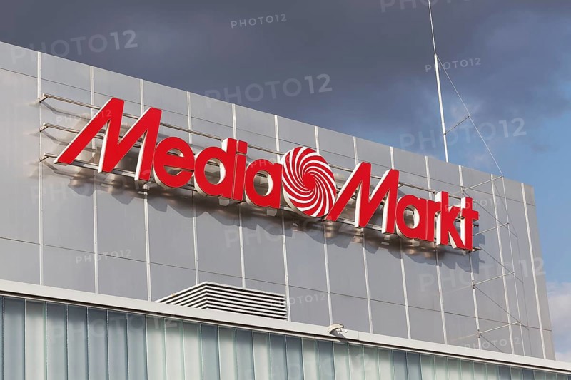 Logo Media Markt at a shopping center