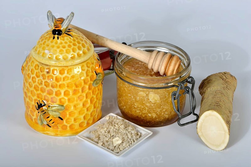 Production horseradish syrup