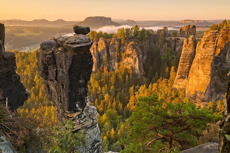 View to the Bastei