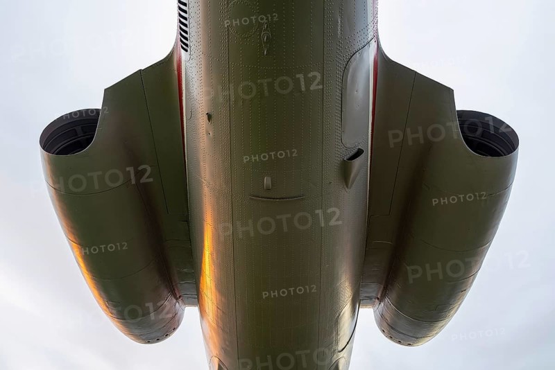 Jet engines of a Tupolev 134