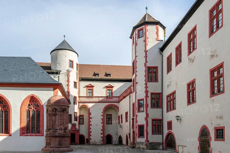 Inner courtyard of the Marienberg Fortress