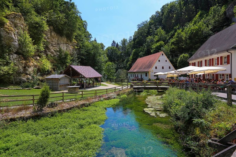 Wimsen mill on the course of the Ach river