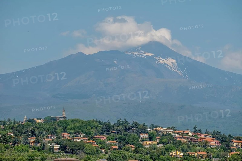 The volcano Etna