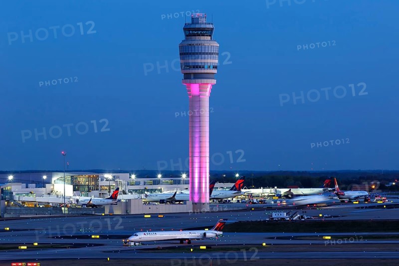 Tower of Hartsfield-Jackson Airport Atlanta
