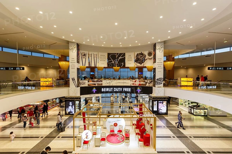 Duty Free Shops in Beirut Airport Terminal
