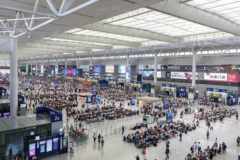 Hongqiao Railway Station Railway Station in Shanghai