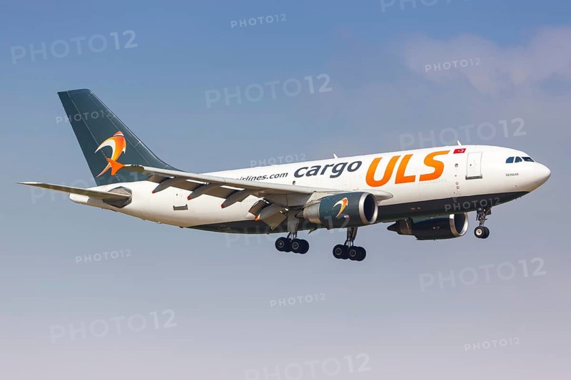 An Airbus A310-300F aircraft of ULS Airlines Cargo with registration TC-SGM at Tel Aviv Airport